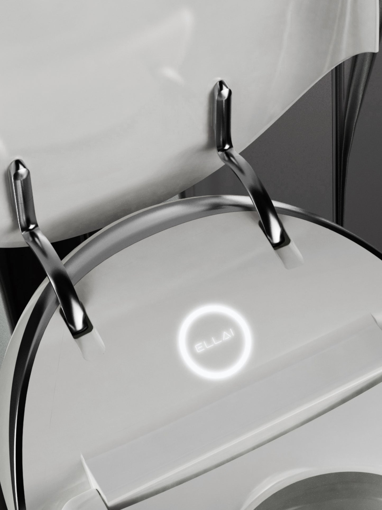 ELLAI宜来 Smart Toilet Integrated Bidet Toilet Comfort Height Elongated One Piece Intelligent toilet with Auto Open/Close Lid, Warm Seat, Auto Flush in 1.28-GPF, White