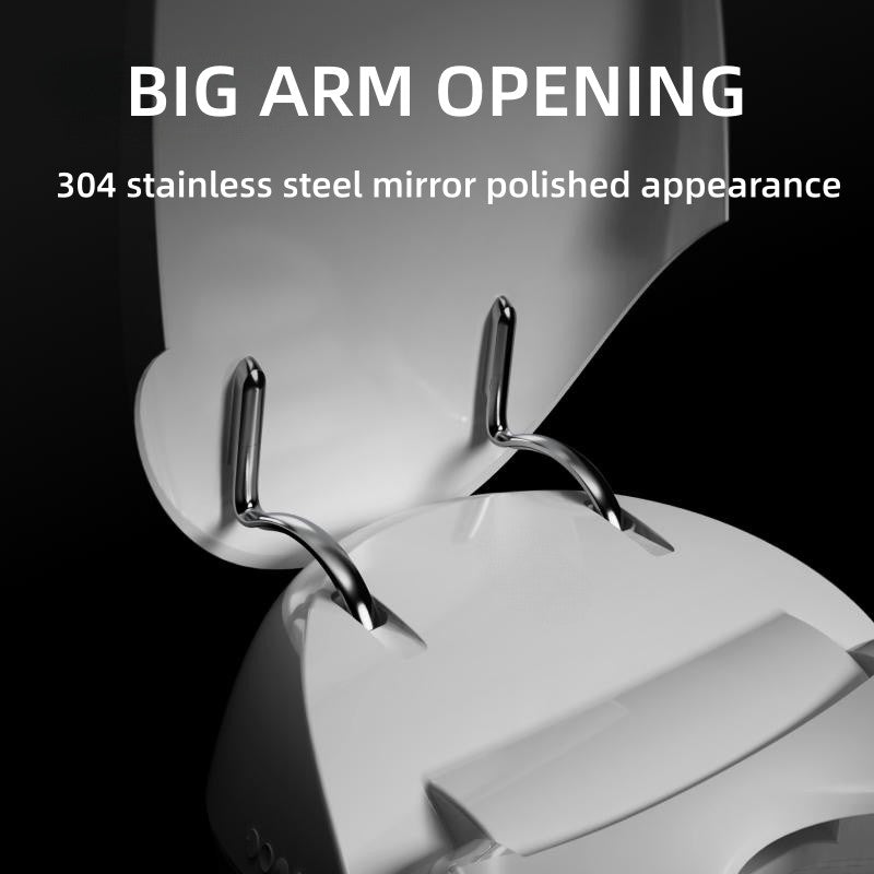 ELLAI宜来 Smart Toilet Integrated Bidet Toilet Comfort Height Elongated One Piece Intelligent toilet with Auto Open/Close Lid, Warm Seat, Auto Flush in 1.28-GPF, White