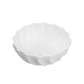 ELLAI 18.3''x6.5'' Round Vessel Sink Glossy White Bathroom Sink Above Counter Bowl Sink Porcelain Ceramic Vanity Art Basin