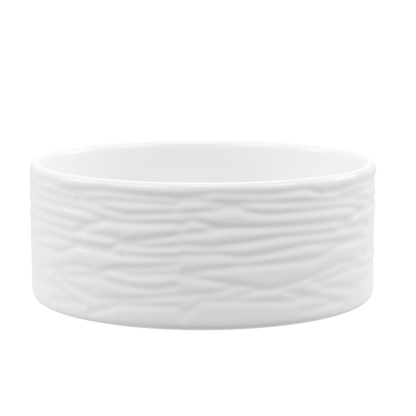 ELLAI 15.7''x5.9'' Round Vessel Sink Glossy White Bathroom Sink Above Counter Bowl Sink Porcelain Ceramic Vanity Art Basin