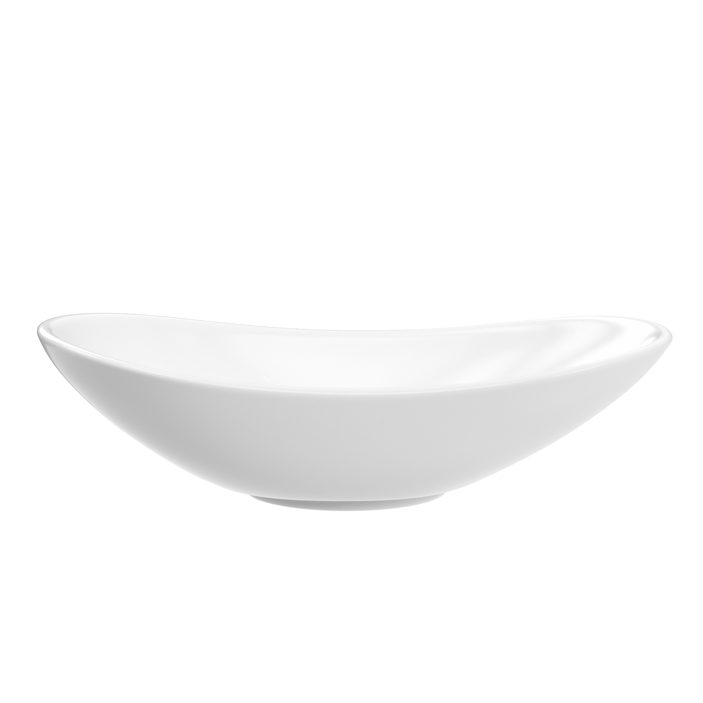 ELLAI Oval Bathroom Vessel Sink With Overflow Modern Egg Shape Bathroom Sink Bowl Above Counter Porcelain Ceramic Top Mount Oval Sink Countertop Art Basin for Bathroom 23.8"x14.2"x5.5" Glossy White